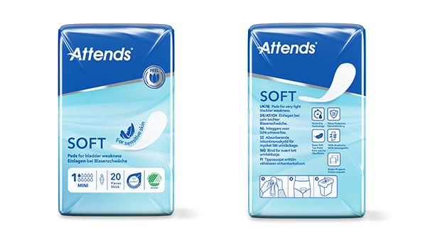 Attends Soft pack shots Attends Soft pack shots front and back