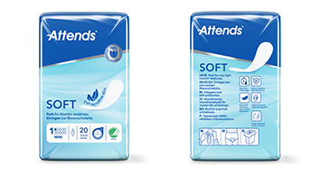 Attends Soft pack shots Attends Soft pack shots front and back
